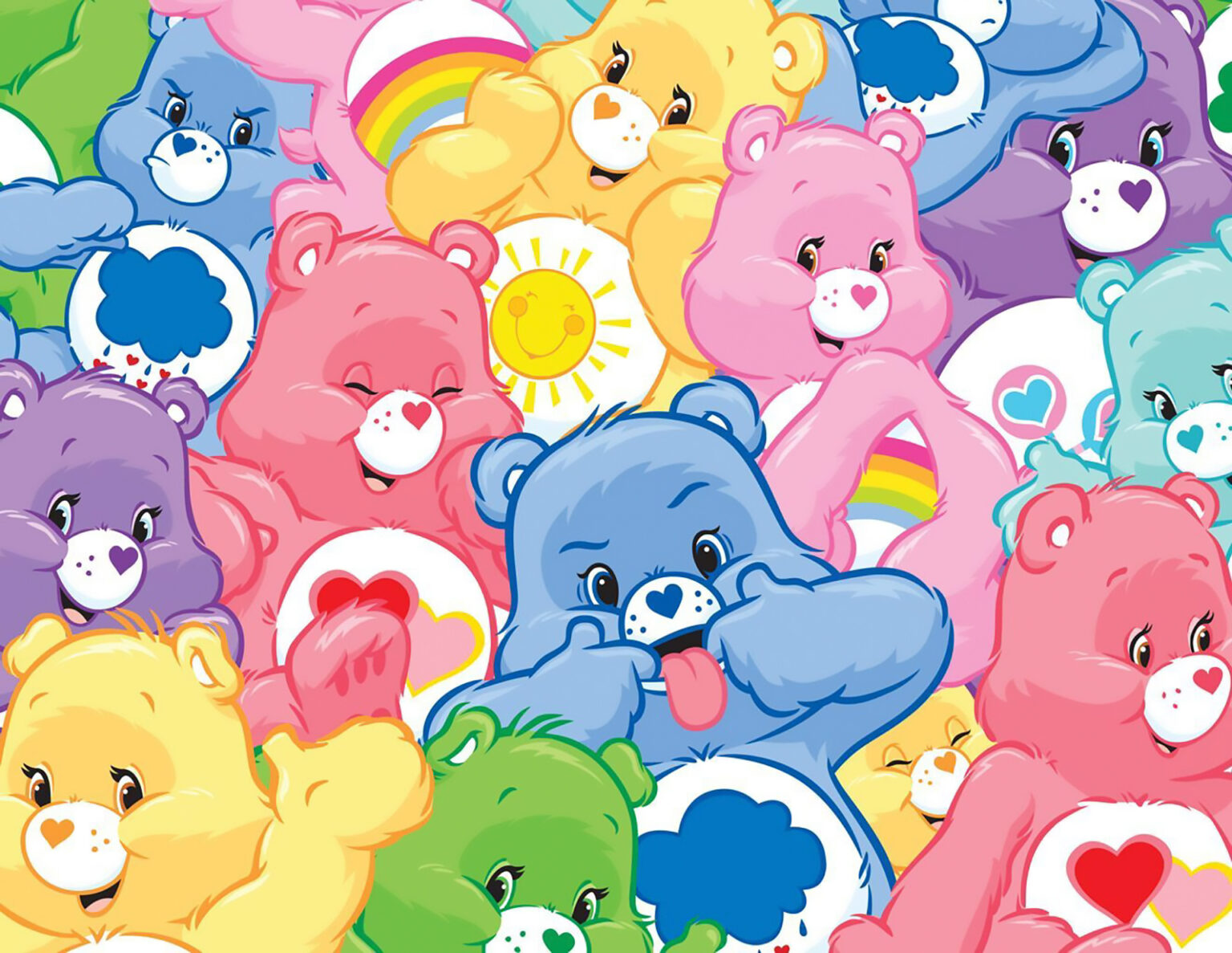 Care Bears Crazy Fun Friends Desktop Wallpaper