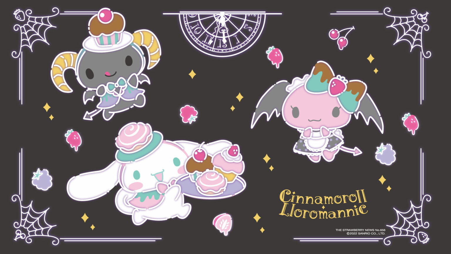 Sanrio Cinnamoroll Halloween Desktop & Mobile Background
