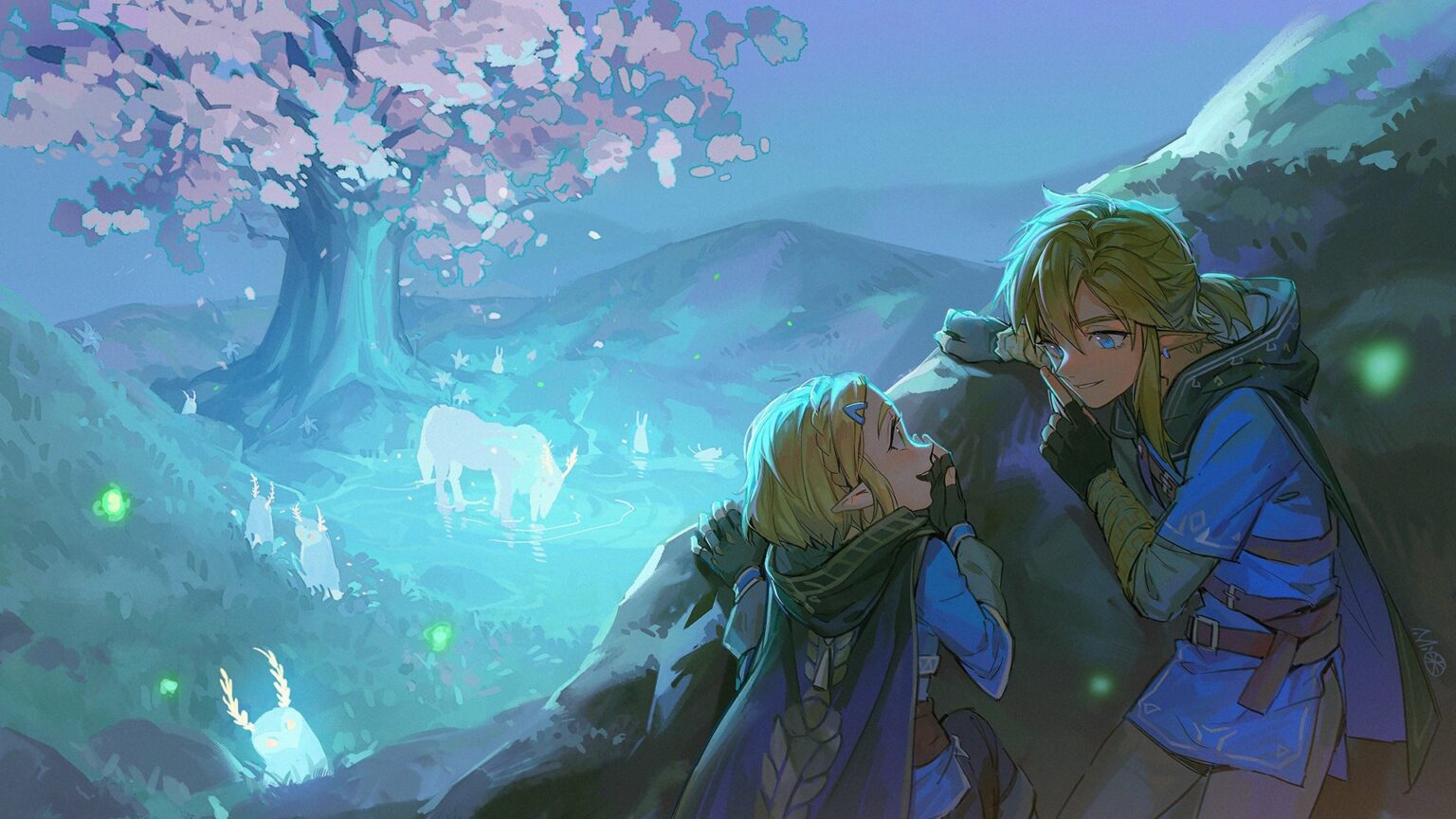 Zelda Lord Of The Mountain Fanart By AlzzziMi - Kawaii Hoshi