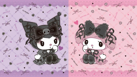 Cute Kuromi & My Melody Gothic Lolita Wallpaper for Desktop & Mobile