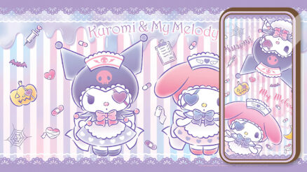 My Melody Wallpaper 4K, Kuromi, My Sweet Piano